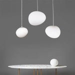 Suspension design LED en forme de bulle blanche Italian Design