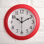 Horloge minimaliste avec cadre de couleur 22cm Border