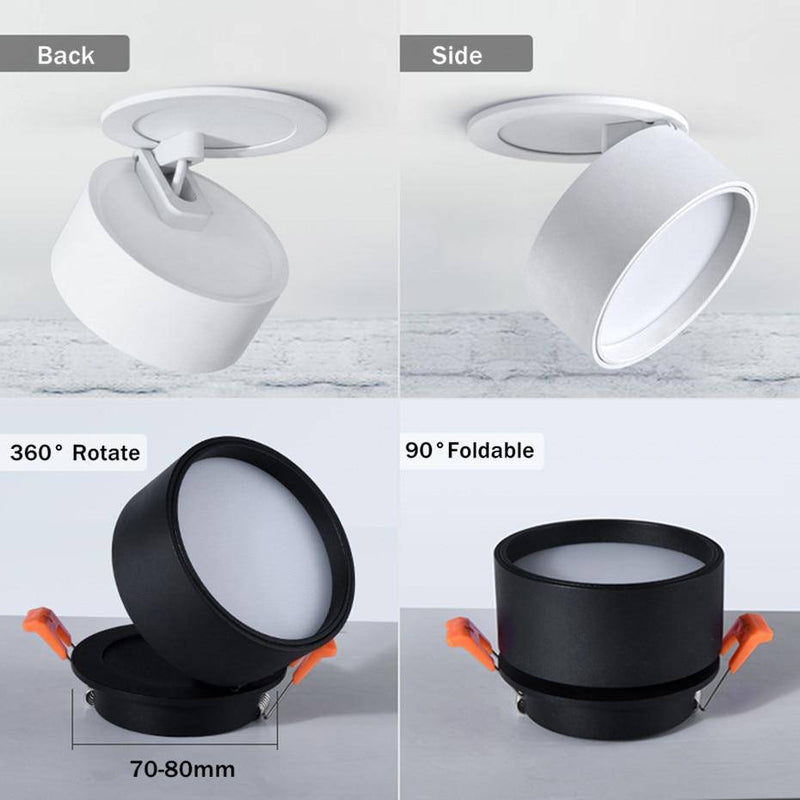 Spot rond LED avec orientation à 360° Light