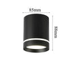 Spot moderne LED cylindre métal coloré Loft