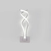 Applique murale LED spirale en aluminium Modern