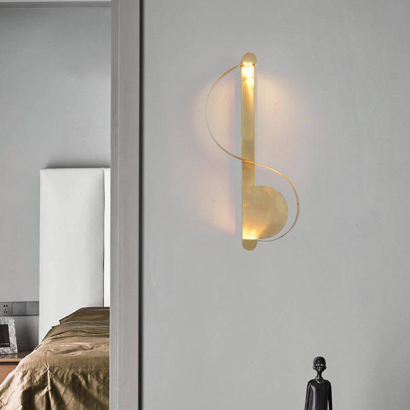 Aplique design LED oro estilo Moma