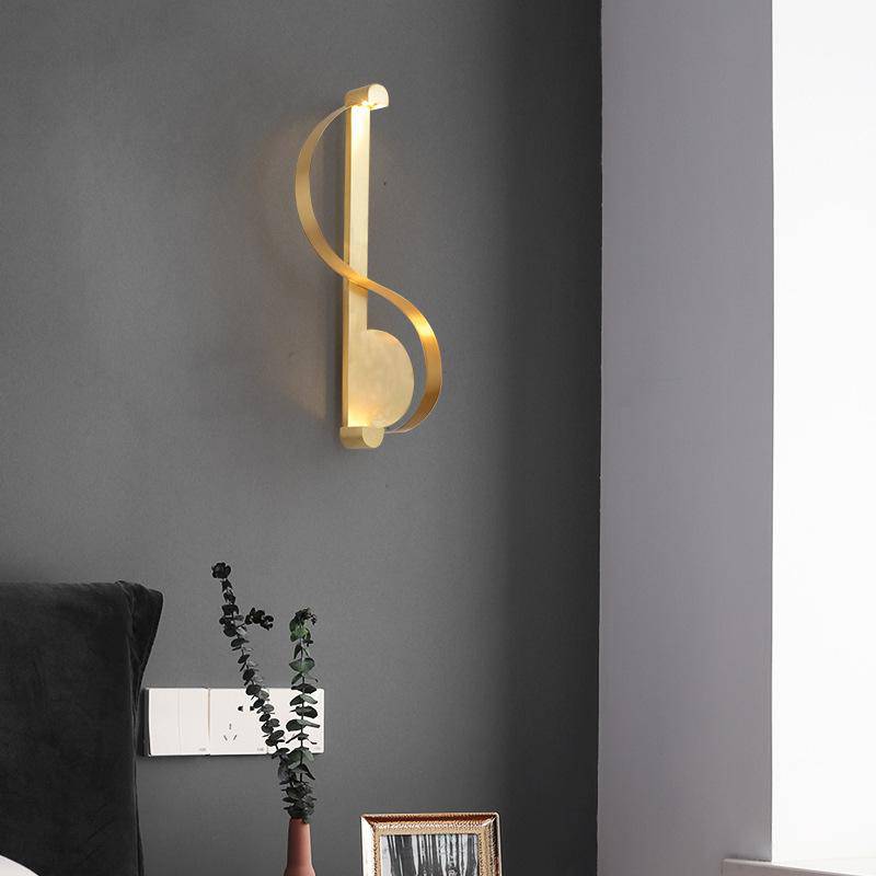 Aplique design LED oro estilo Moma