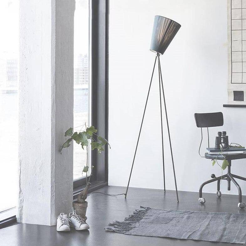 Floor lamp Creative LED tripod iron design