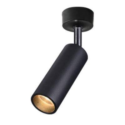 Spot moderne LED cylindre en aluminium Rail