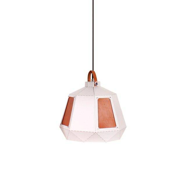 pendant light Geometric Smoked Metal LED Light