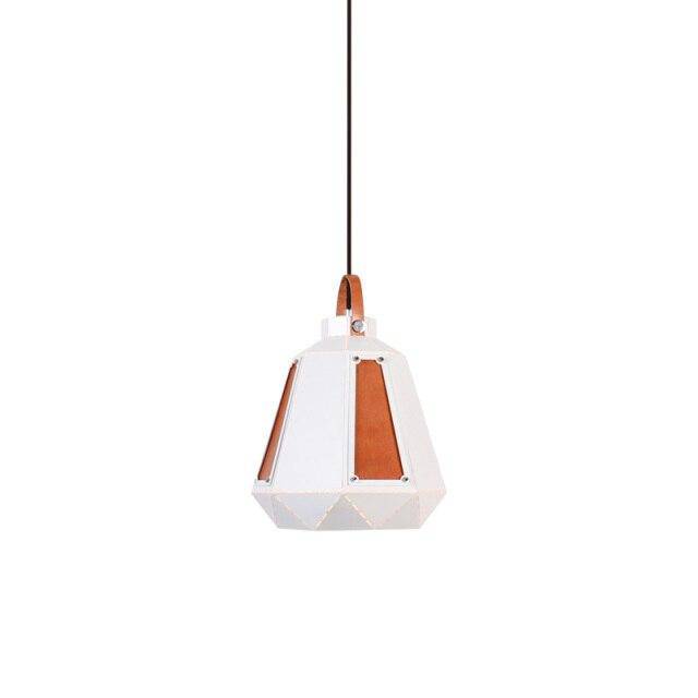 pendant light Geometric Smoked Metal LED Light