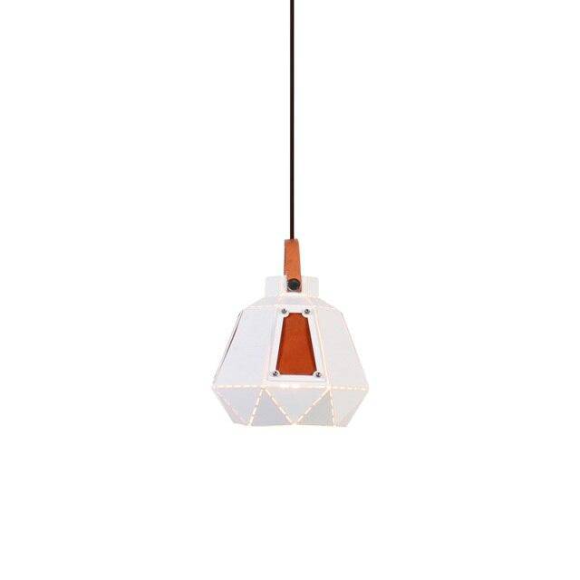 pendant light Geometric Smoked Metal LED Light