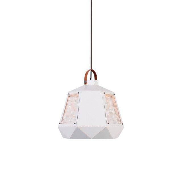 pendant light Geometric Smoked Metal LED Light