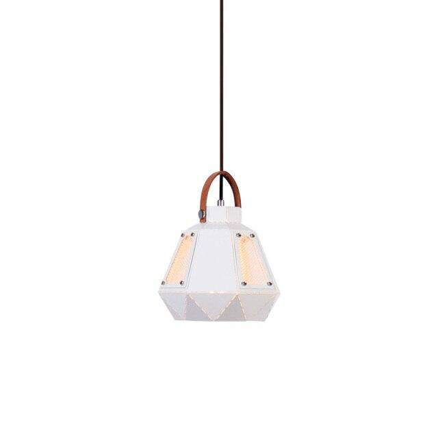 pendant light Geometric Smoked Metal LED Light