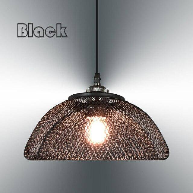 pendant light Metal LED backlight industrial style Hang