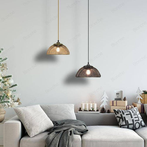 pendant light Metal LED backlight industrial style Hang
