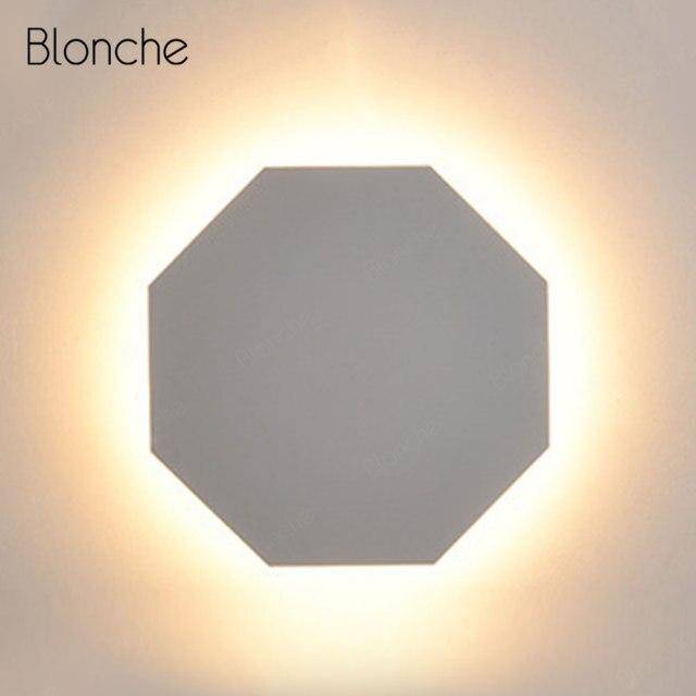 wall lamp LED design wall lamp in metal with geometric shapes Light