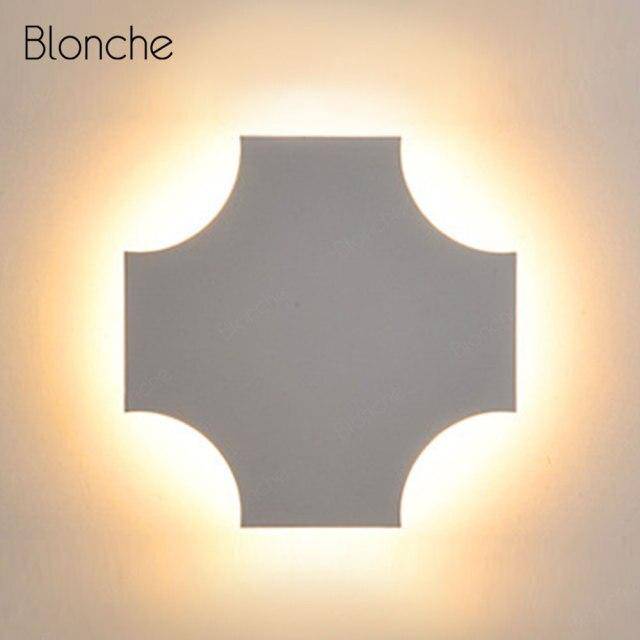 wall lamp LED design wall lamp in metal with geometric shapes Light