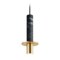 Suspension design à LED en ciment terrazzo style Luxury