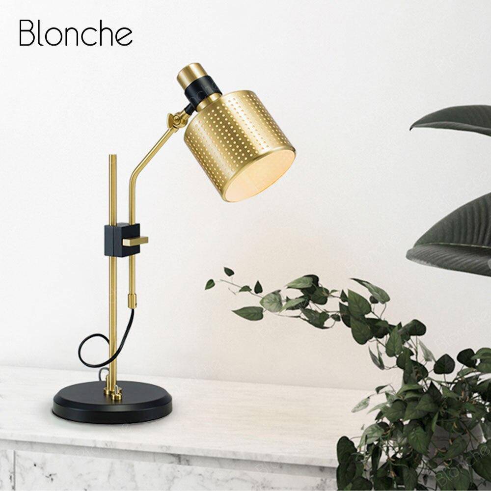 Lampe de bureau design LED pivotable style industriel - vue 4 sur 10