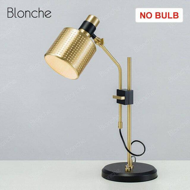 Industrial style LED swivel desk lamp