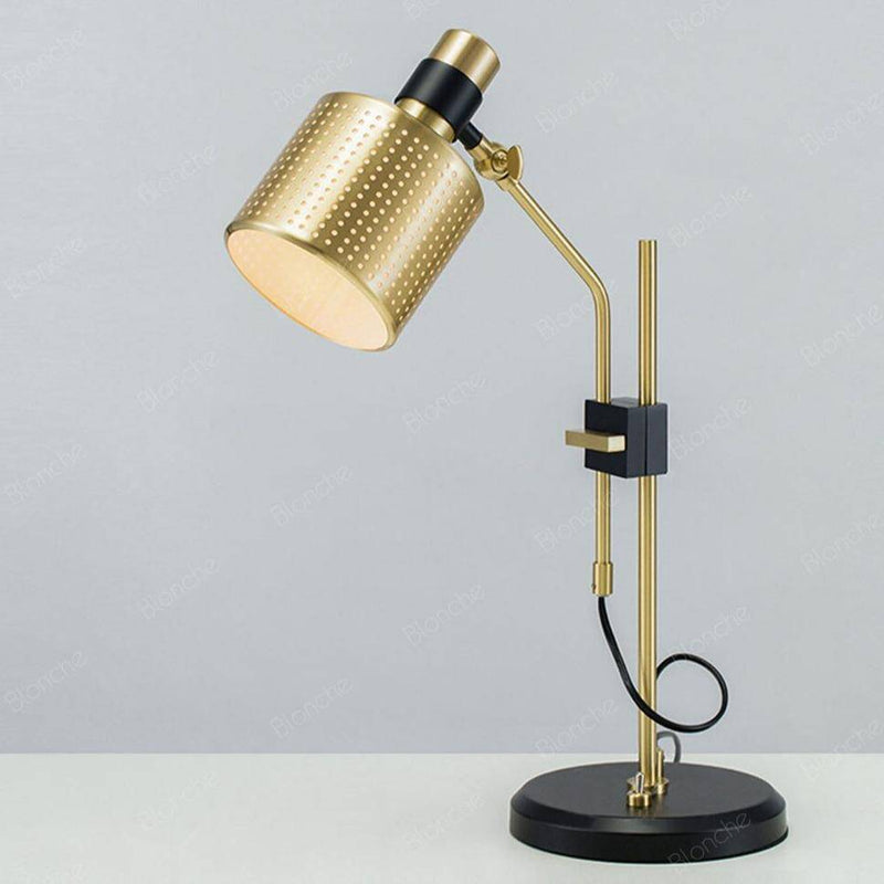 Industrial style LED swivel desk lamp