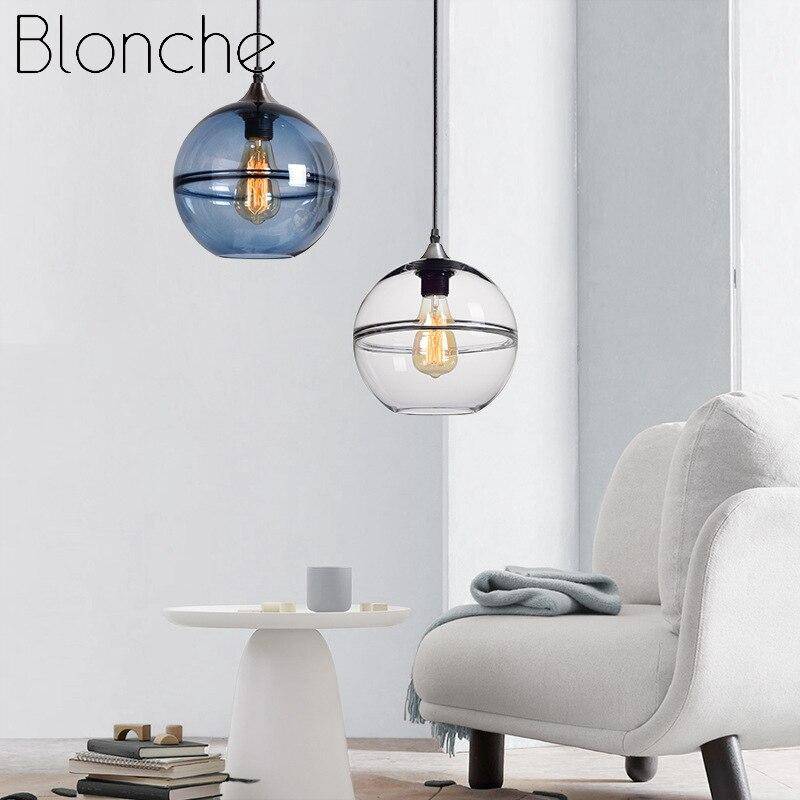 pendant light Hang style glass ball LED design