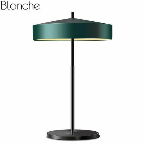 Lampe à poser LED design avec abat-jour en métal - vue 4 sur 9