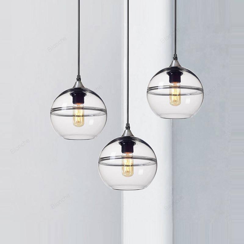 pendant light Hang style glass ball LED design