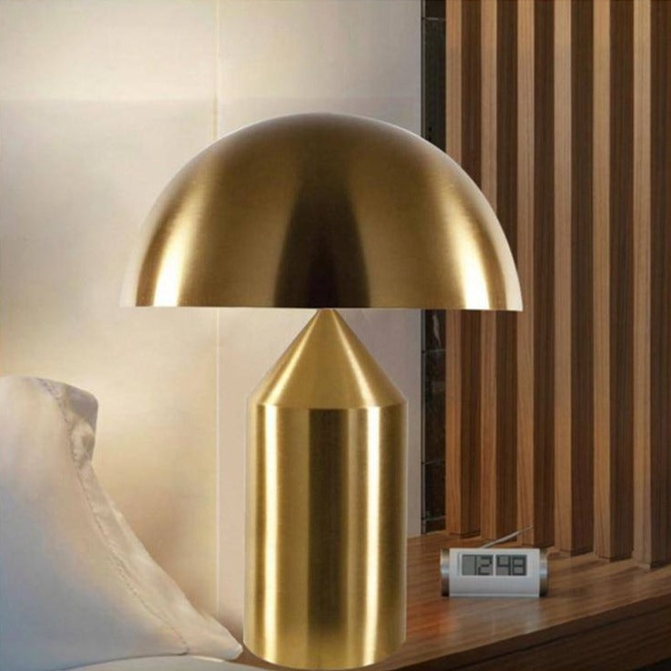 Bedside lamp or design office mushroom-shaped room