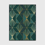 Tapis rectangle vintage aux formes géométriques Luxury Floor A