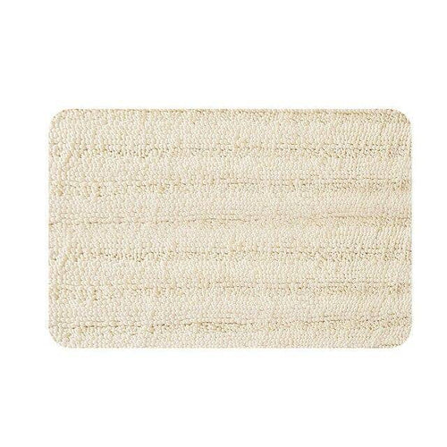 Tapis de bain rectangulaire coloré en microfibres Absory
