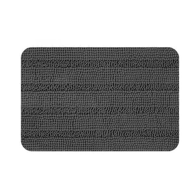 Tapis de bain rectangulaire coloré en microfibres Absory - vue 12 sur 12