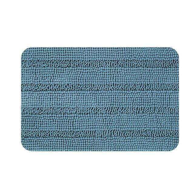 Rectangular coloured microfibre bath mat Absory