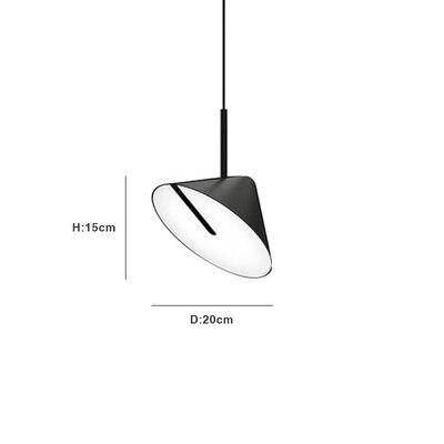 Suspension design LED de forme triangulaire style Hang