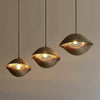 Suspension design coquillage en bambou