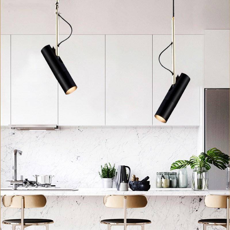 pendant light Hang style metal cylindrical LED design