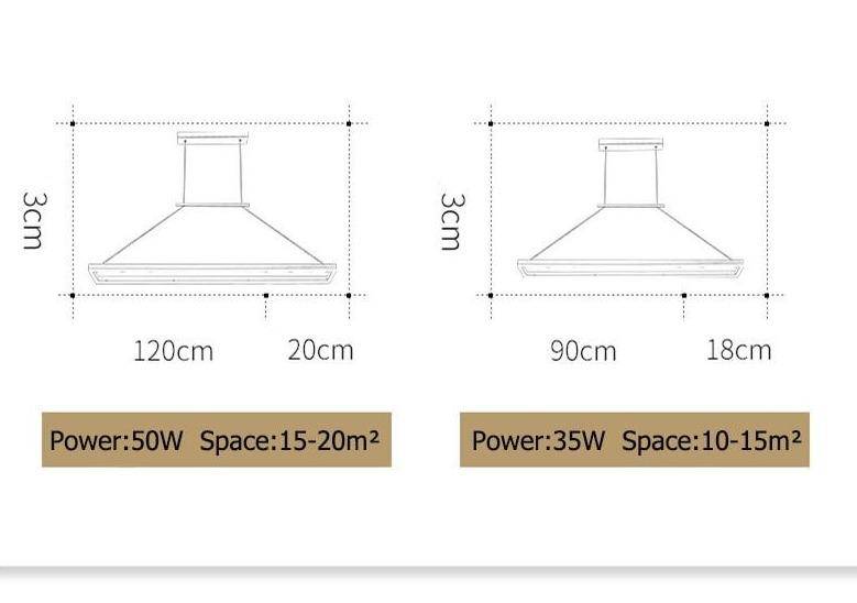 Lustre design moderne LED arrondi en métal doré ou marron Lofty