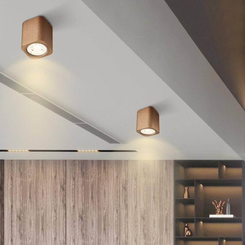 Spot design à LED cubique en métal coloré Light Hall - vue 2 sur 10