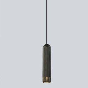 Lámpara de suspensión design Cuelgue el tubo metálico LED