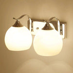 Applique murale LED en métal doré et abat-jour rustique