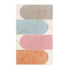 Tapis rectangle aux formes géométriques modernes Alia B