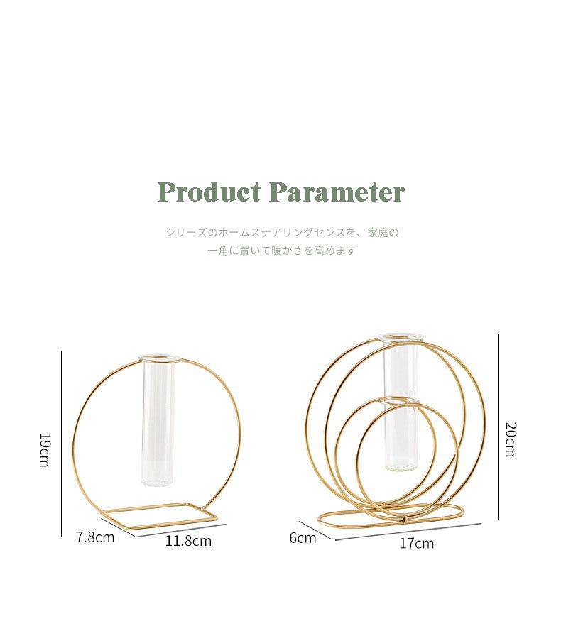 Vase design aux formes arrondies en métal Life