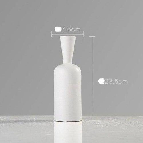 Vase design en céramique style japonais Zen - vue 6 sur 10