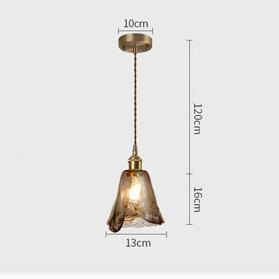 pendant light Vintage style LED in Dolkie glass