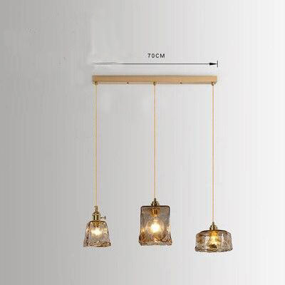 pendant light Vintage style LED in Dolkie glass