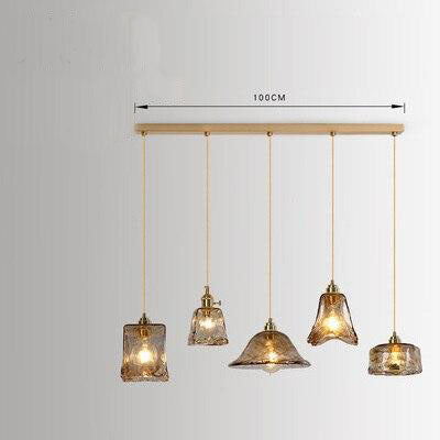 pendant light Vintage style LED in Dolkie glass