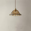 Suspension LED style vintage en verre Dolkie