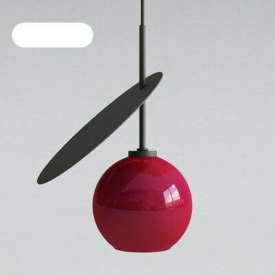 Suspension design LED en métal style cerise deco