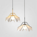 Suspension design LED style branche en métal