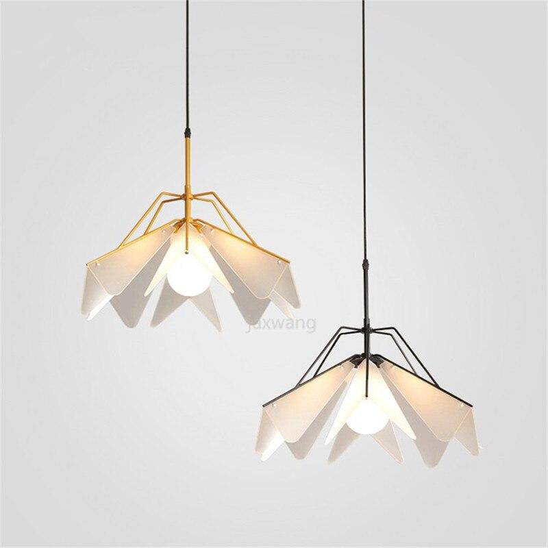 Suspension design LED style branche en métal