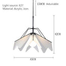 Suspension design LED style branche en métal