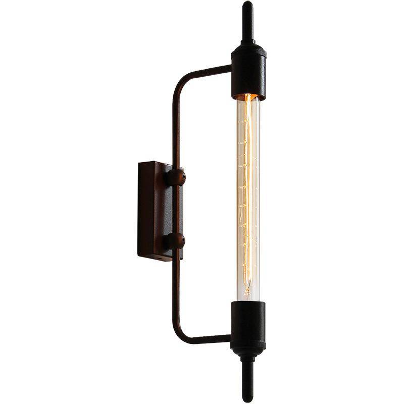 Applique murale rétro LED en métal style industriel - vue 4 sur 3