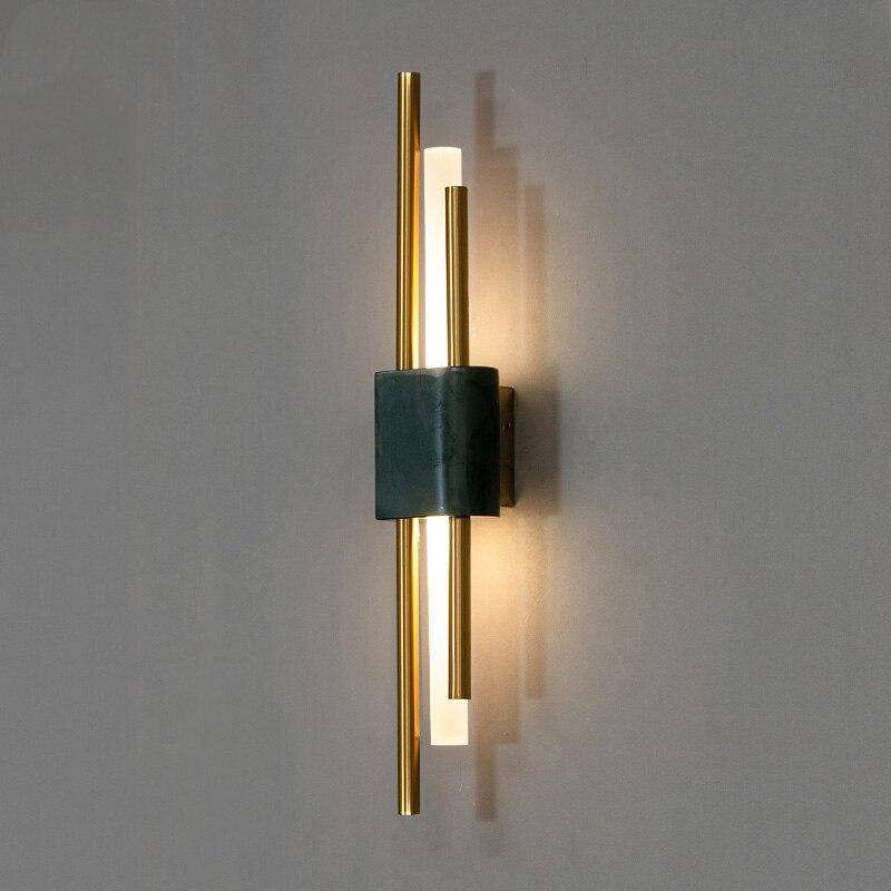 Applique murale design LED en marbre Loft